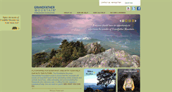 Desktop Screenshot of grandfathermountain.org